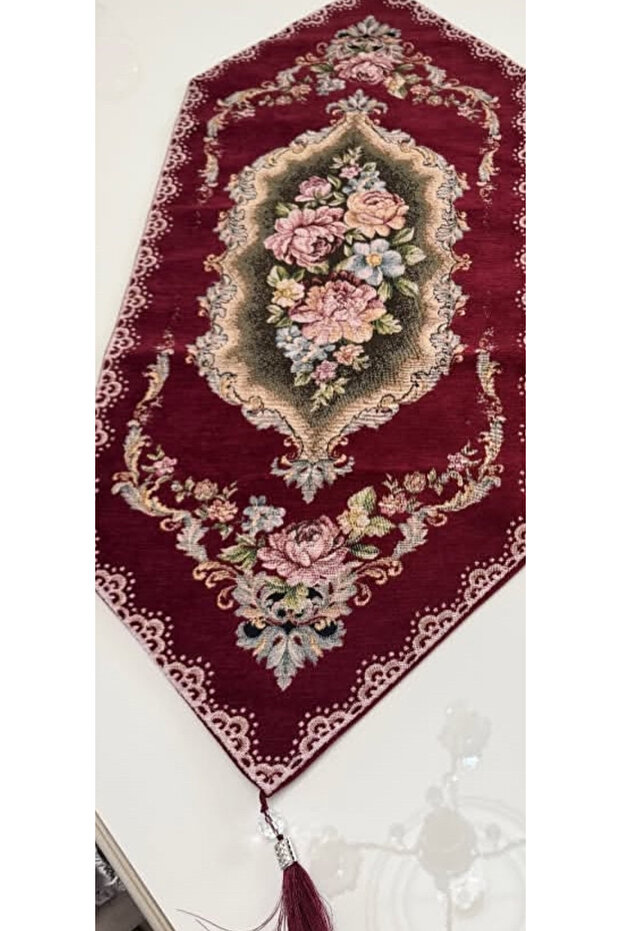 Goblen runner Şönilli kadife - 2