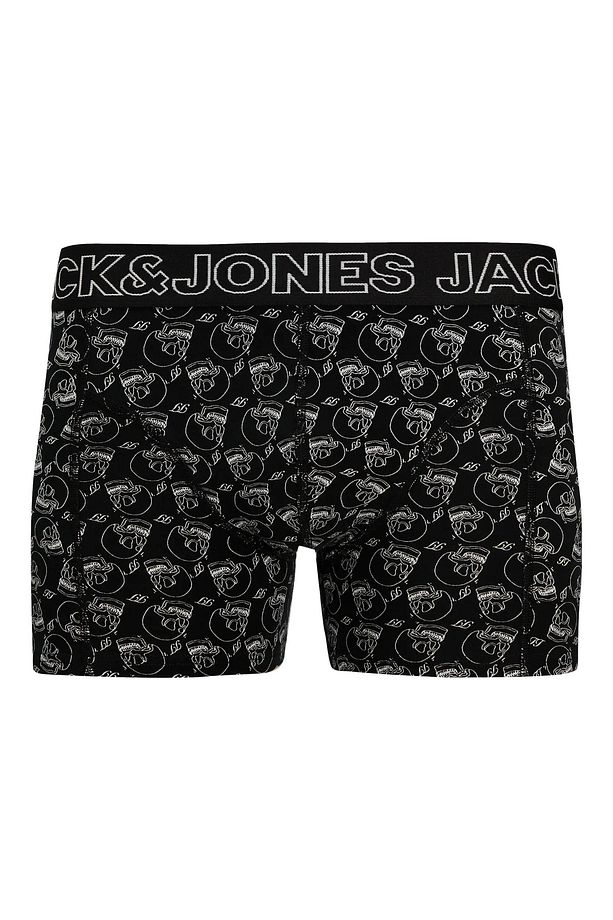 J&J Jaccapri Skull Boxer Trunks 3 Pack Sarı Mercan Siyah - 2