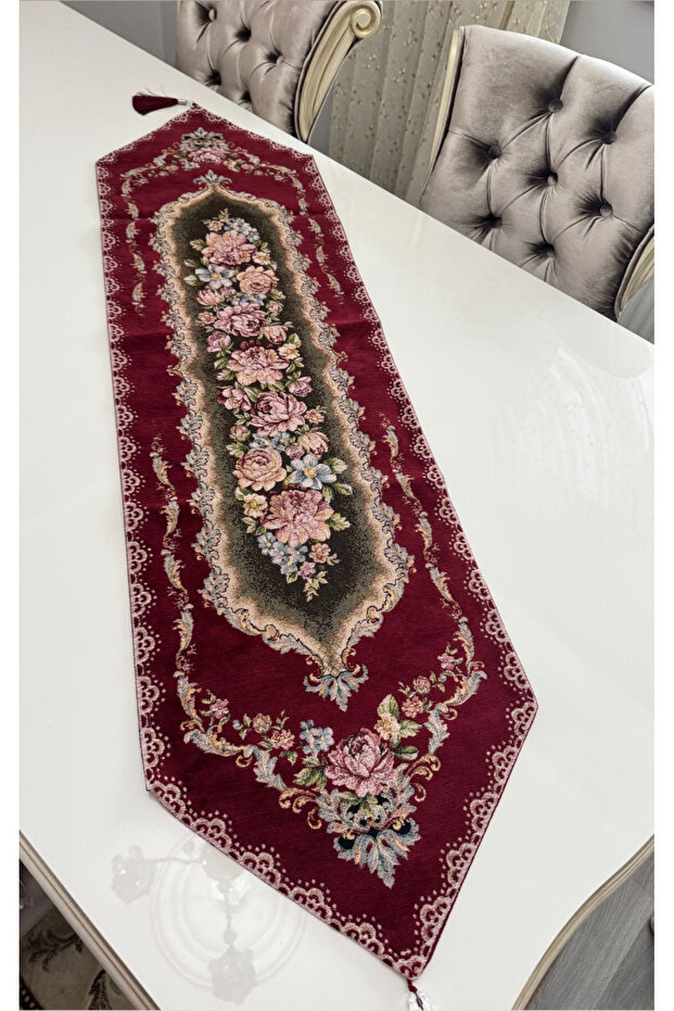 Goblen runner Şönilli kadife - 1