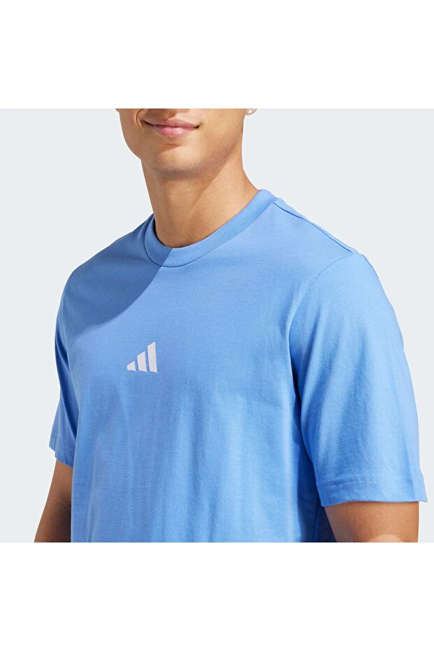 Essentials Small Logo Single Jersey Tişört - 5