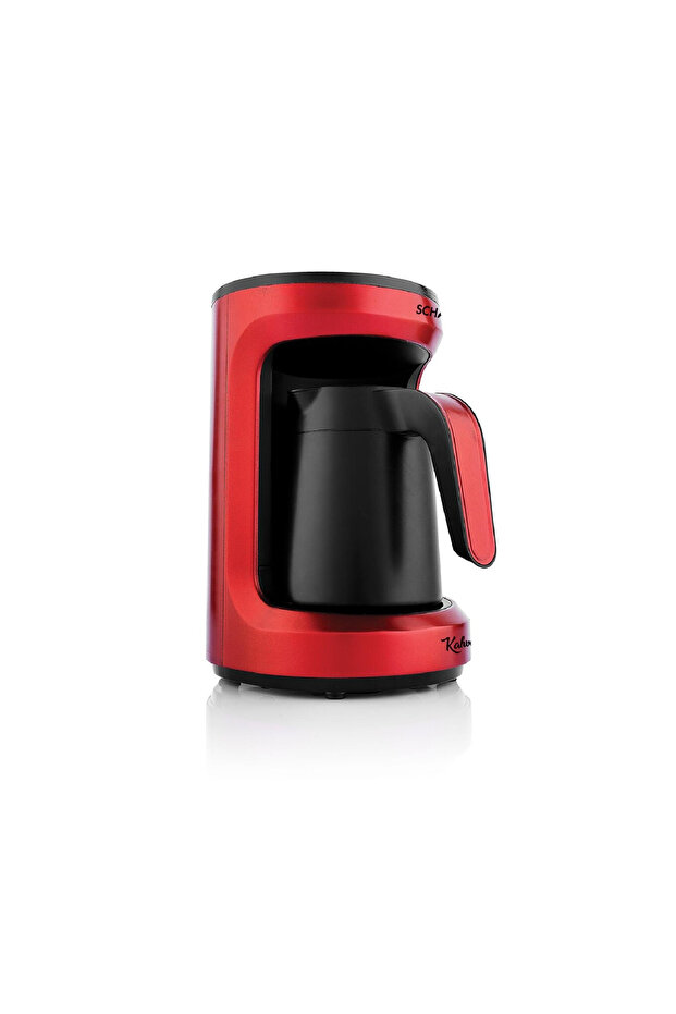 Red Automatic Turkish Coffee Machine - Kahvecim - 5