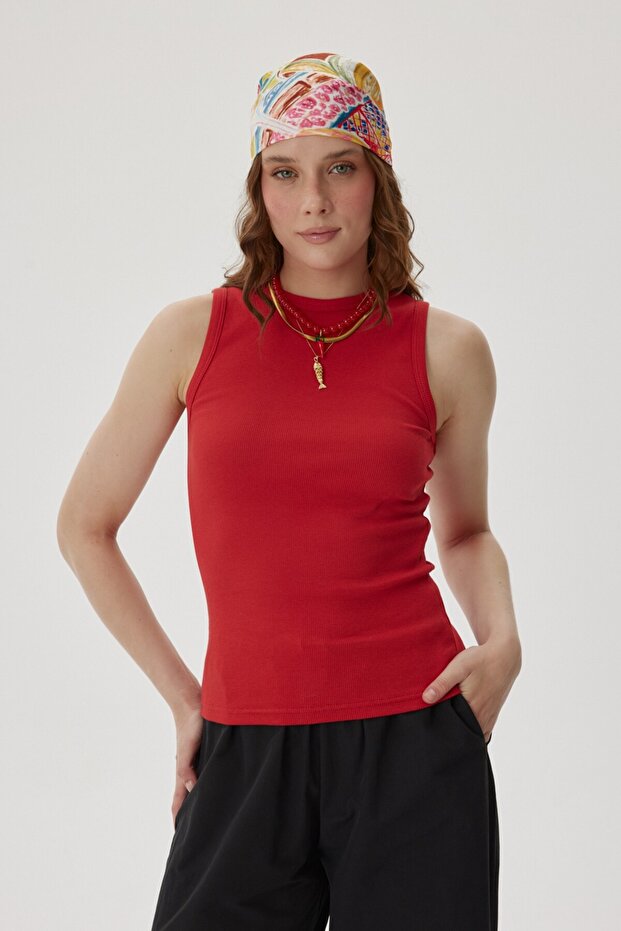 FİTİLLİ KOLSUZ BODY - 1