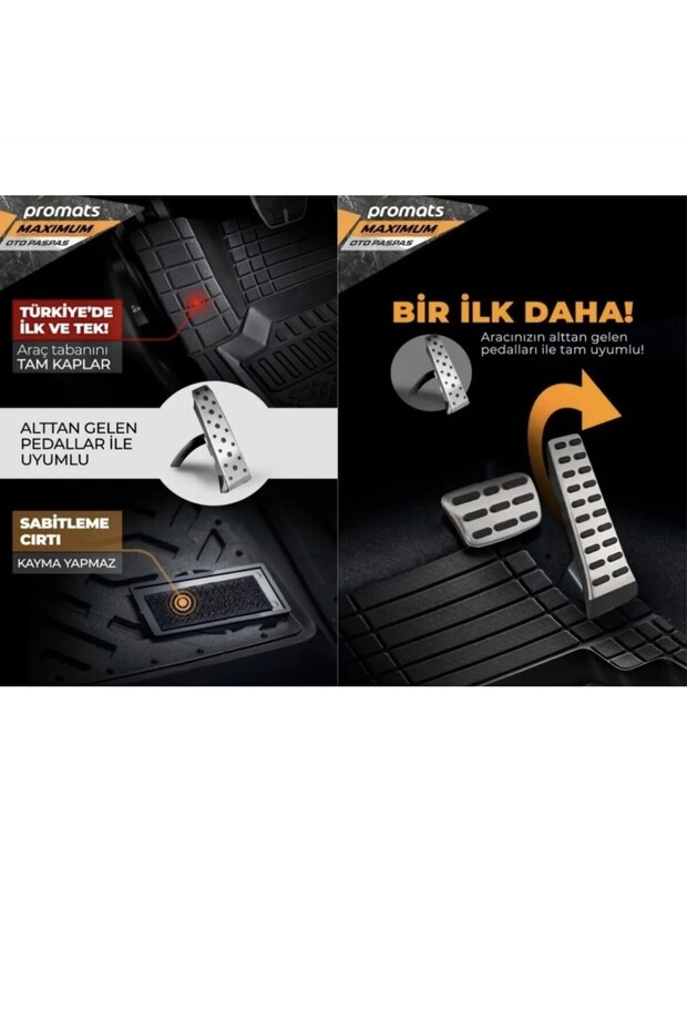 Renault Duster 4D Havuzlu Paspas - 5