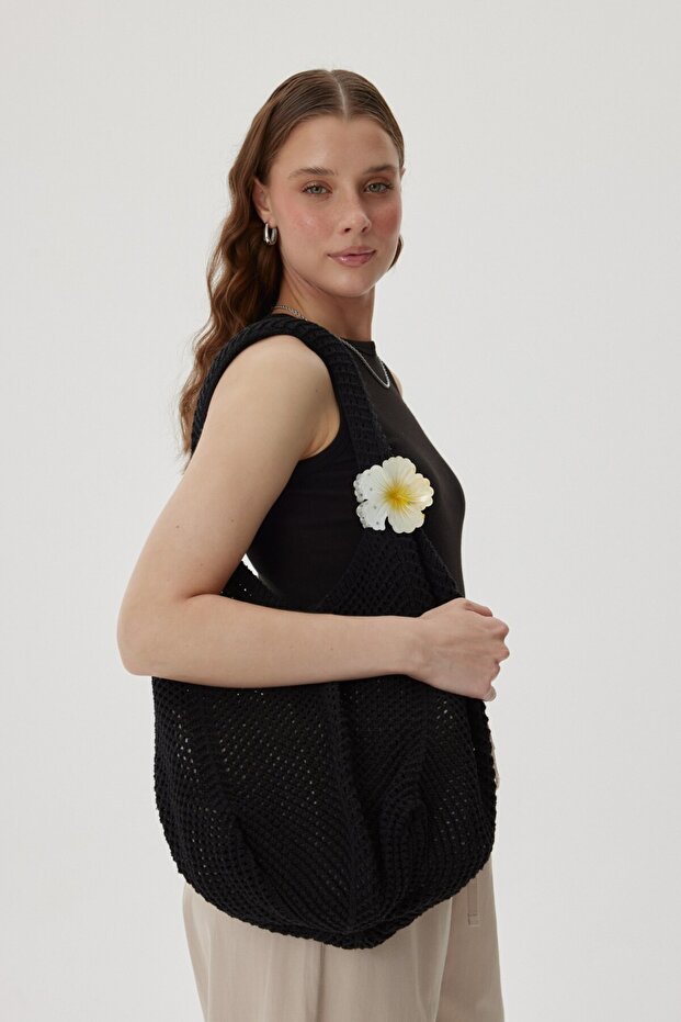 MARIN TRİKO ÖRME ÇANTA - 1