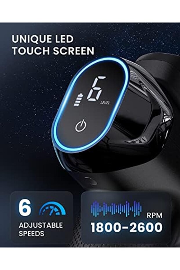 R3 Upgrade Power Massager Deep Tissue, Powerful 12 mm Amplitude Muscle Massager - 8