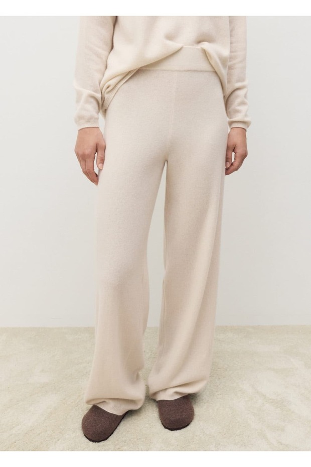 %100 kaşmir pantolon - 1