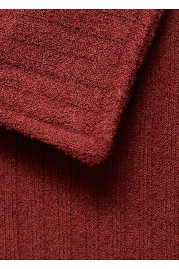 Dokulu triko polo gömlek - 5