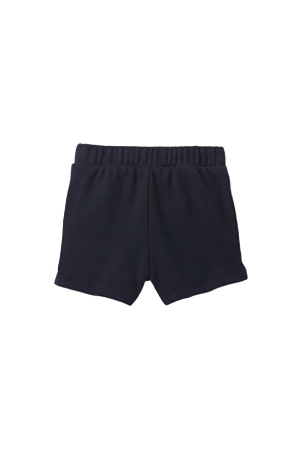 Logo Pull-On Fransız Havlu Kumaş Şort - 744416 - 2