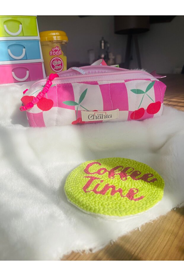 Cherry Pattern Pinterest Pencil Case - 1