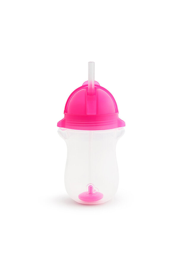 Tıklama Kilitli Uçlu Alıştırma Bardağı 12Ay+ 296ml Pembe - 6