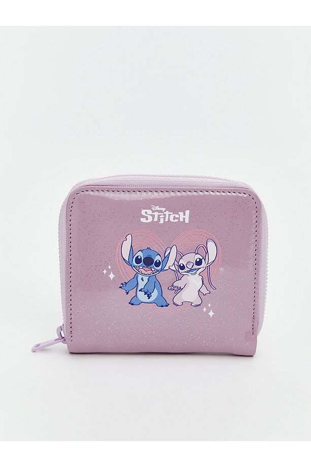 Lilo ve Stitch Baskılı Kız Çocuk Cüzdan - 1