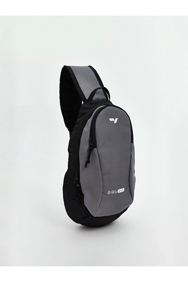 Nevavm Men's Backpack with Double Zipper with Difference in Design