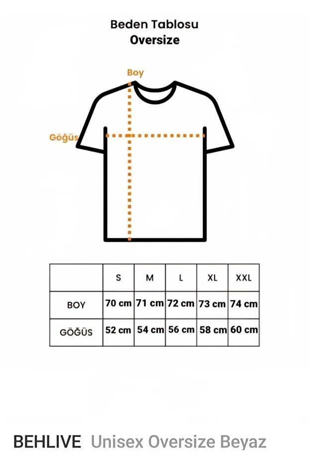 Tricou oversize alb - 3