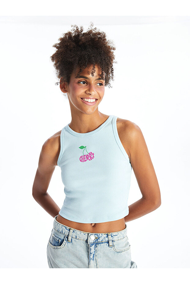 Crew Neck Printed Women's Athlete