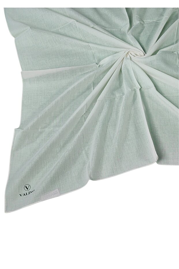 Valino Organic Cotton Solid Color Scarf 100X100 cm - Natural and Breathable Fabric