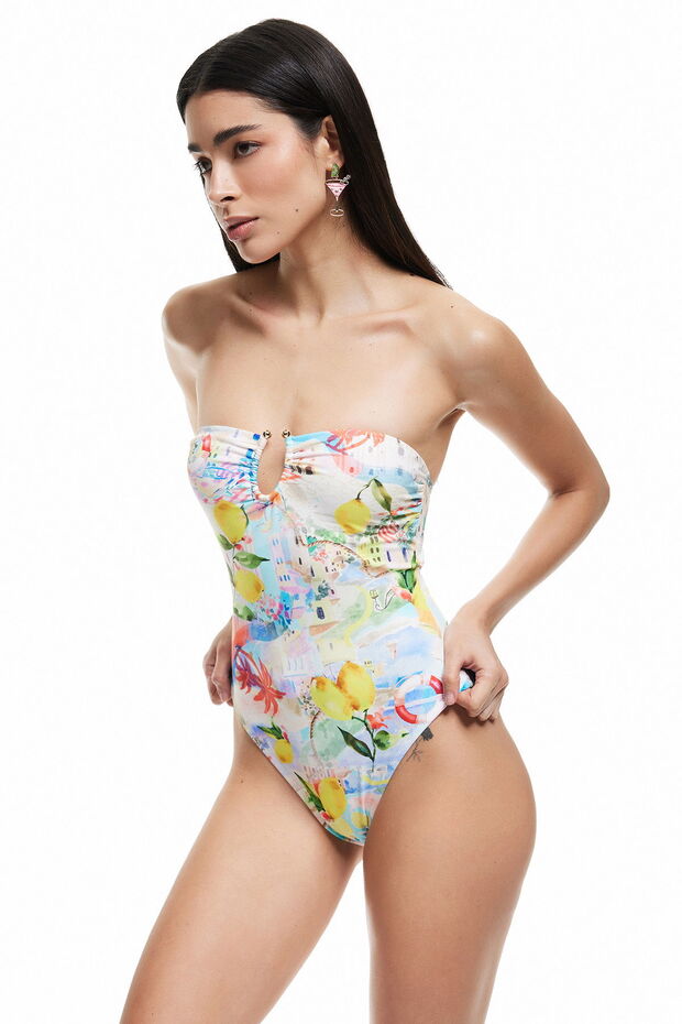 Strapless Swimsuit - 3
