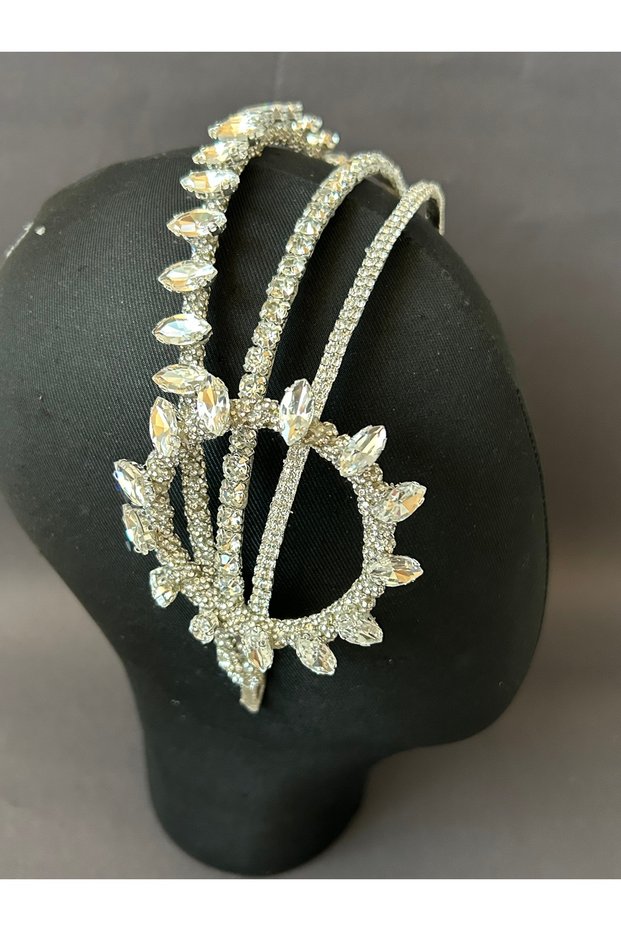 Bridal Hair Accessory Silver