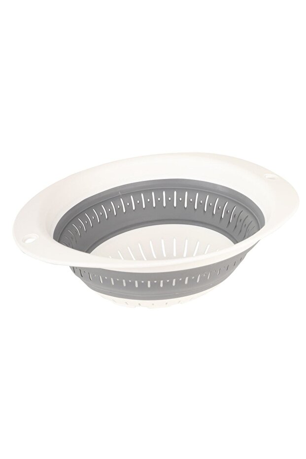 مصفاة عملية قابلة للطي باللون الأبيض، سهلة الاستخدام والتنظيف - 1