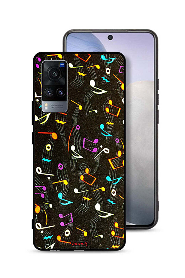 Vivo X60 Protective Case Cover Music Fabric Pattern