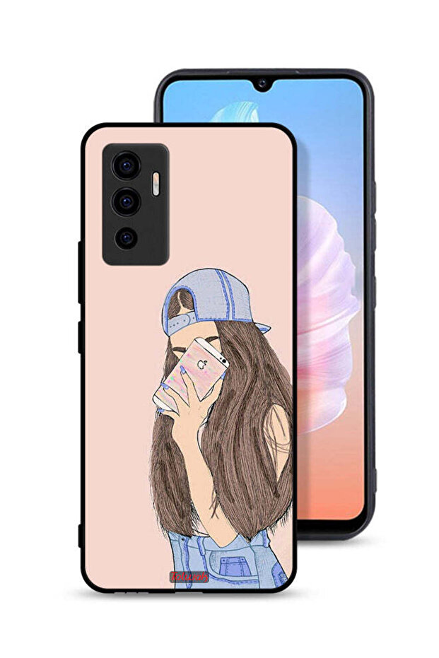 غطاء حماية لهاتف Vivo V23e لالتقاط صور سيلفي