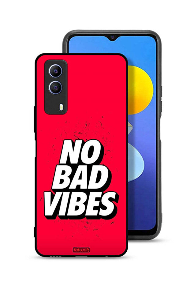 Vivo T1x Protective Case Cover No Bad Vibes