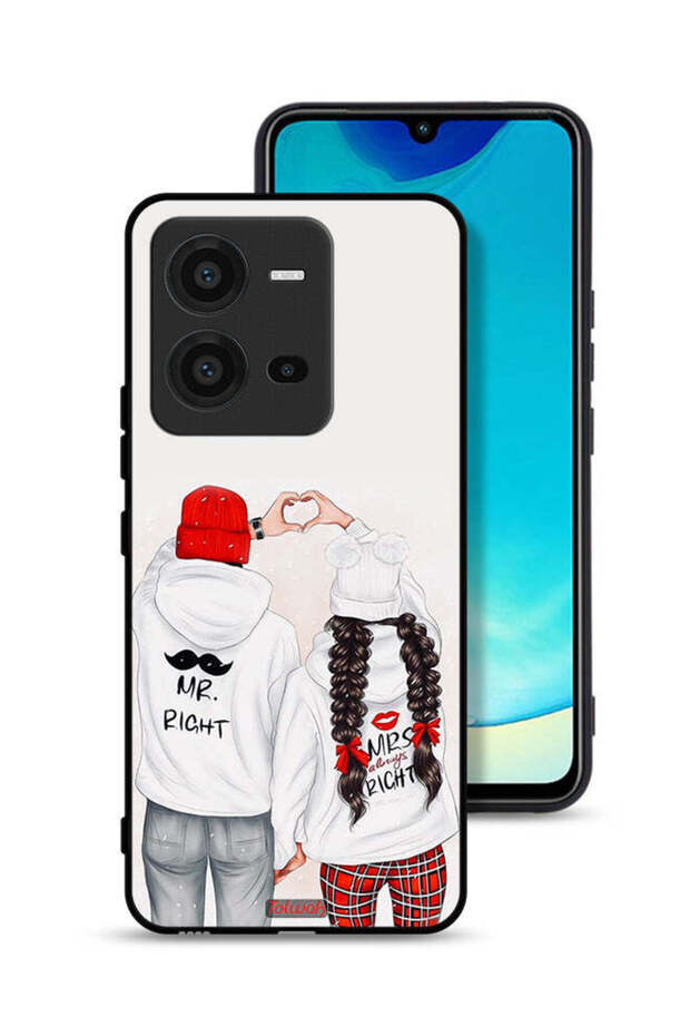 غطاء حماية لهاتف Vivo V25 5G - يمين ويمين دائمًا