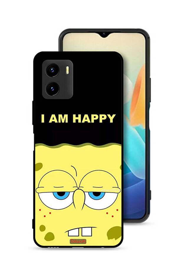 Vivo Y15s Protective Case Cover I Am Happy