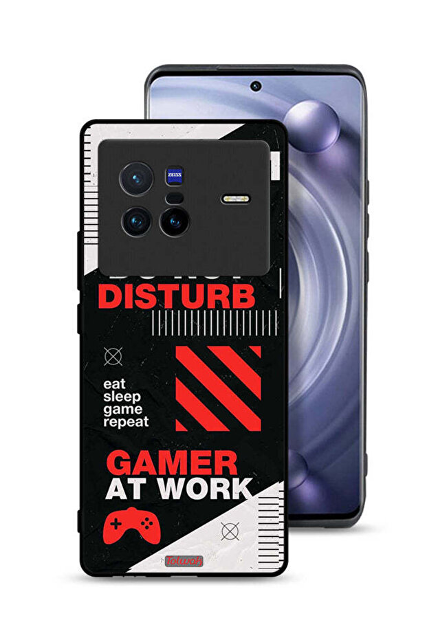 Vivo X80 Protective Case Cover Do Not Disturb Gamer At Work