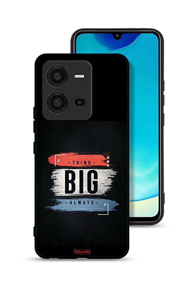 غطاء حماية لهاتف Vivo V25 5G - فكر دائمًا بشكل كبير