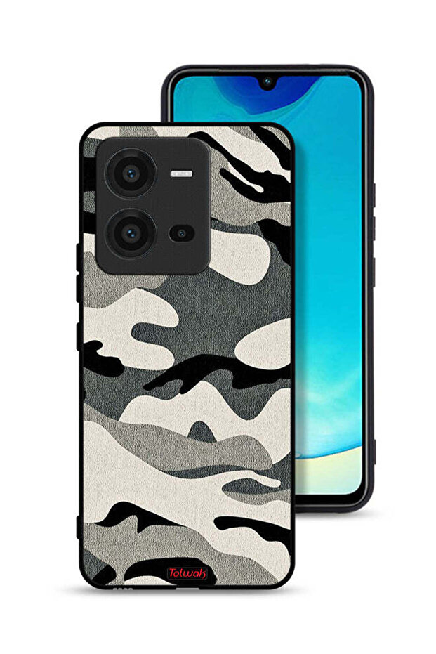 غطاء حماية مموه لهاتف Vivo V25 5G