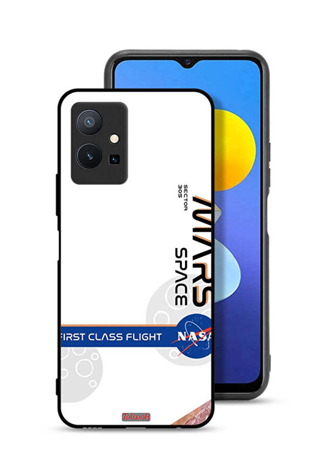 غطاء حماية لهاتف Vivo Y75 5G من الدرجة الأولى - رحلة المريخ
