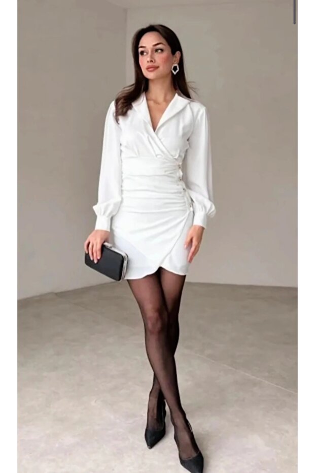 GÖMLEK ELBİSE MİNİ BOY - 2