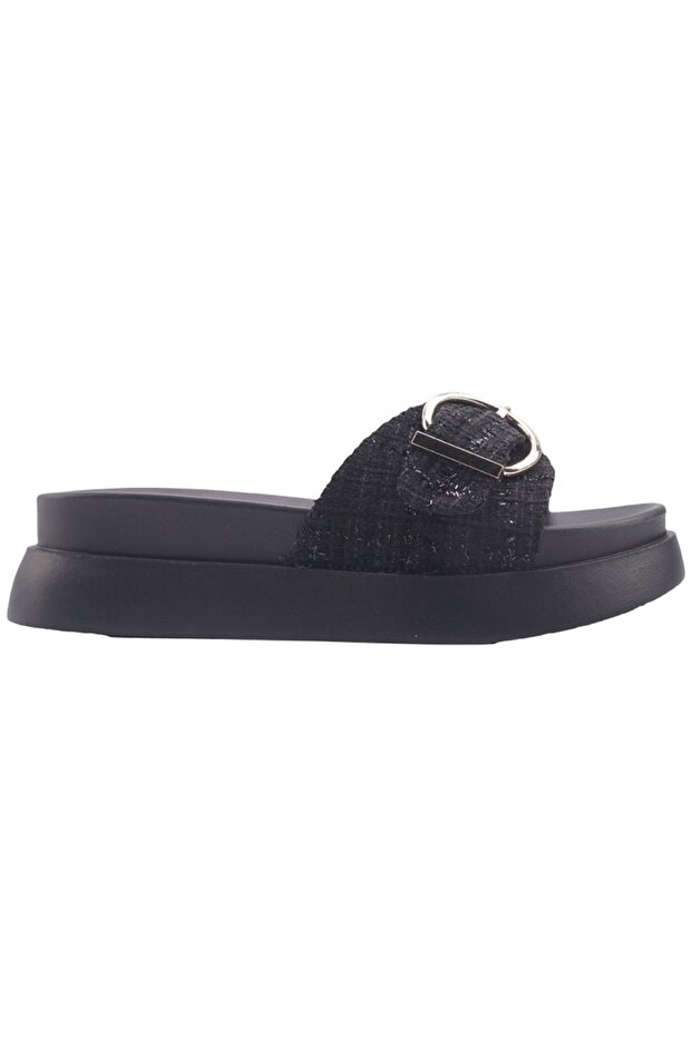 Women's Black Slippers 101700000