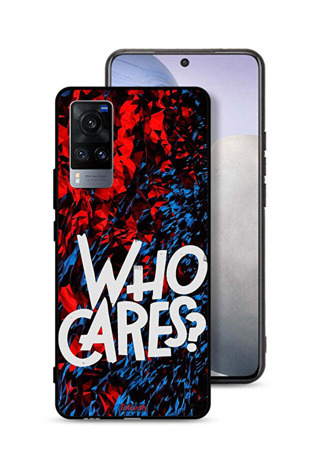 Vivo X60 Protective Case Cover Who Cares