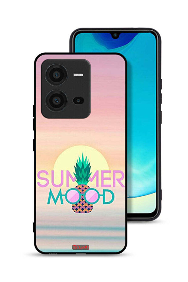 غطاء حماية لهاتف Vivo V25 5G - مزاج صيفي