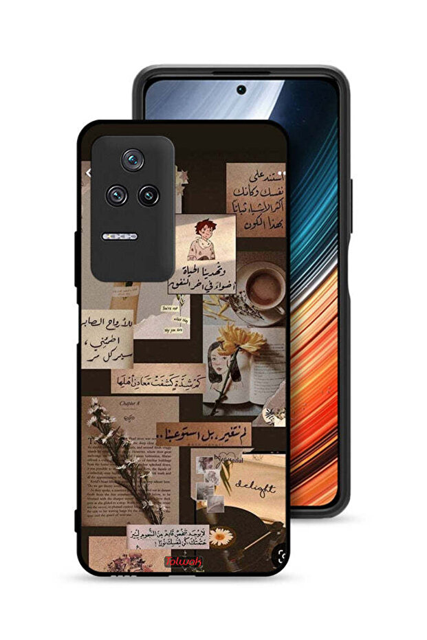 Xiaomi Redmi K40S Protective Case Cover Arabic Quotes Vintage