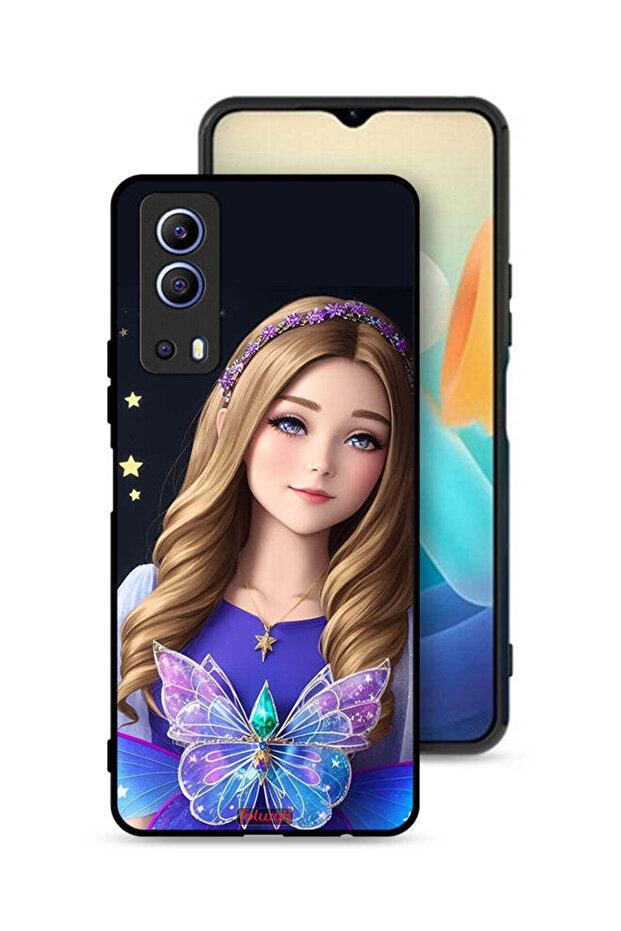 Vivo iQOO Z3 5G Protective Case Cover Cute Butterfly Girl