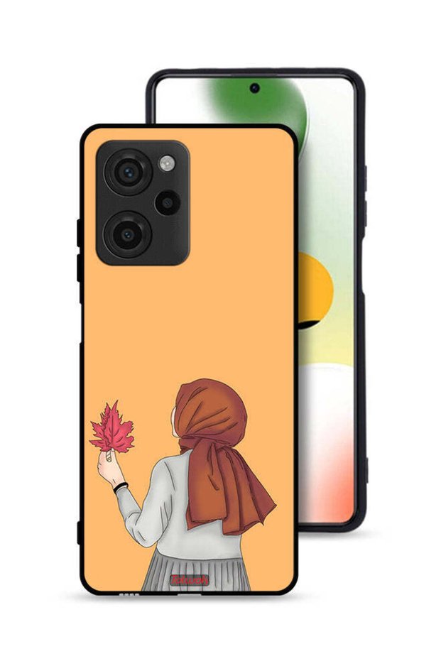 غطاء حماية لهاتف Xiaomi Poco X5 Pro يحمل ورقة شجر