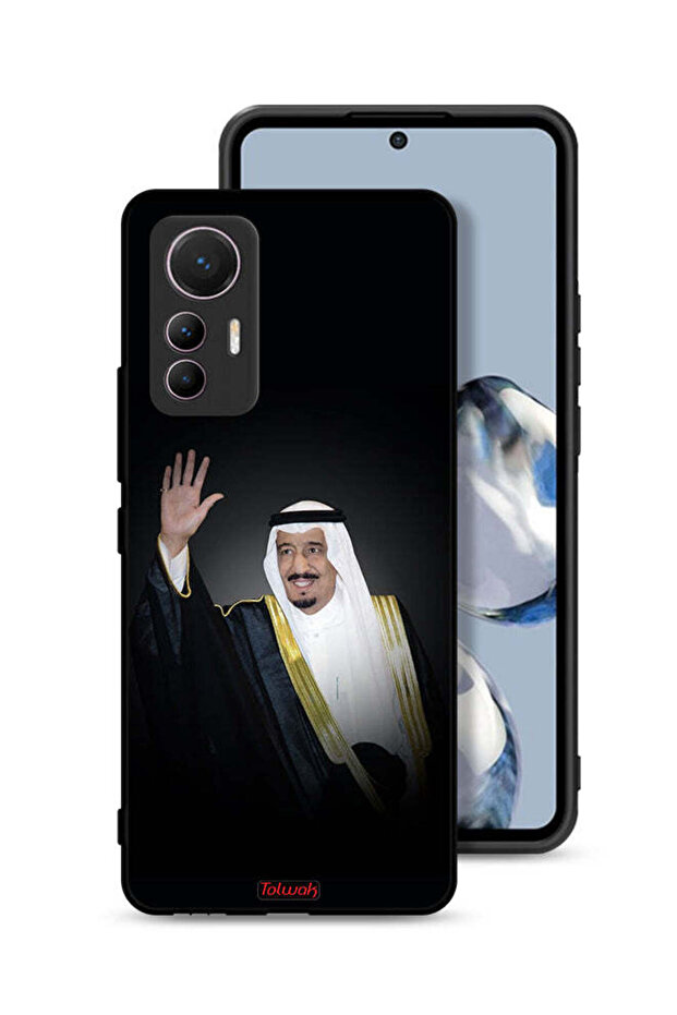 غطاء حماية لهاتف شاومي ١٢ لايت - الملك سلمان