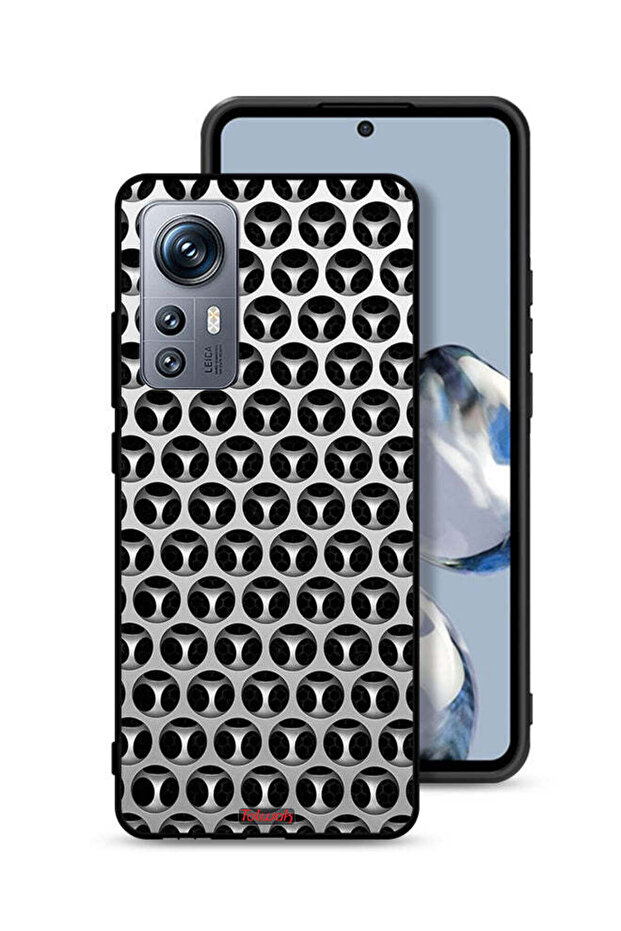 Xiaomi 12S Protective Case Cover Horology Hands Pattern
