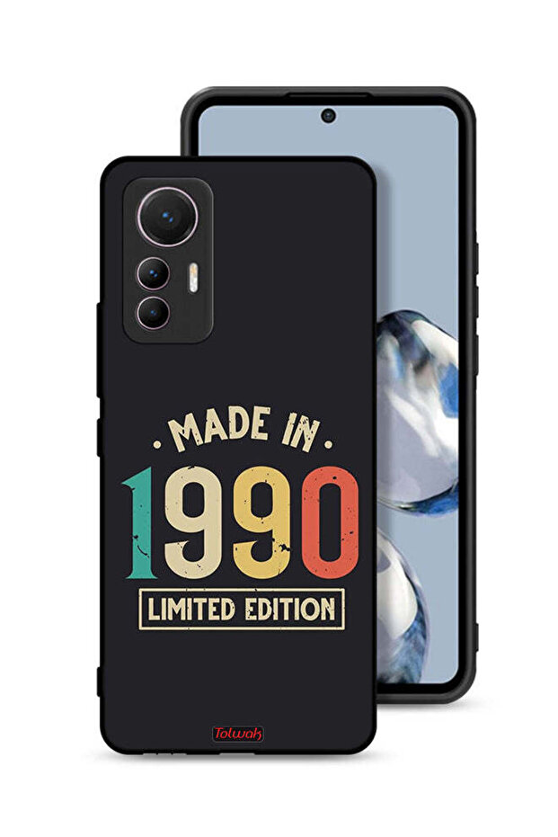 غطاء حماية لهاتف Xiaomi 12 Lite، إصدار محدود، صنع عام 1990