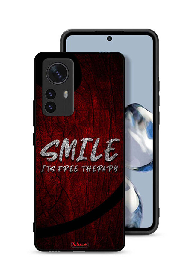 Xiaomi 12 Pro Protective Case Cover Smile Its Free Therapy