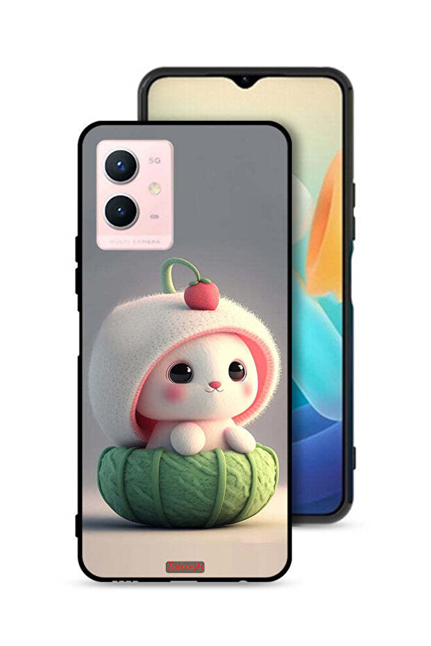 Vivo Y33s 5G Protective Case Cover Cute Little Rabbit