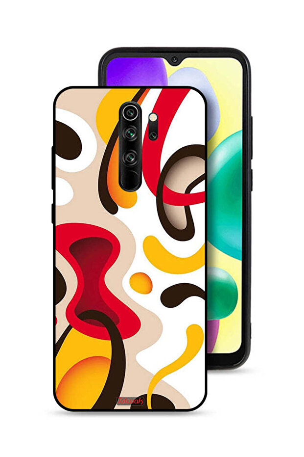 غطاء حماية بنمط لهاتف شاومي ريدمي نوت 8 برو - 1