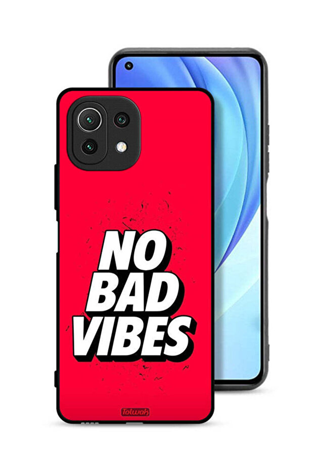 Xiaomi Mi 11 Lite Protective Case Cover No Bad Vibes