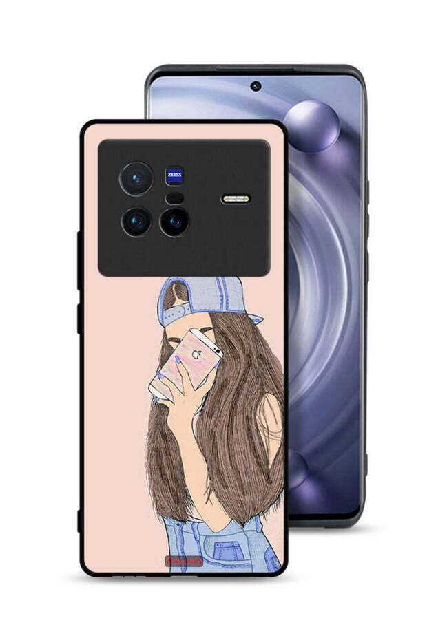 غطاء حماية لهاتف Vivo X80 لالتقاط صور سيلفي