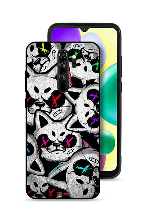 Xiaomi Redmi Note 8 Pro Protective Case Cover Marshmallow Cats
