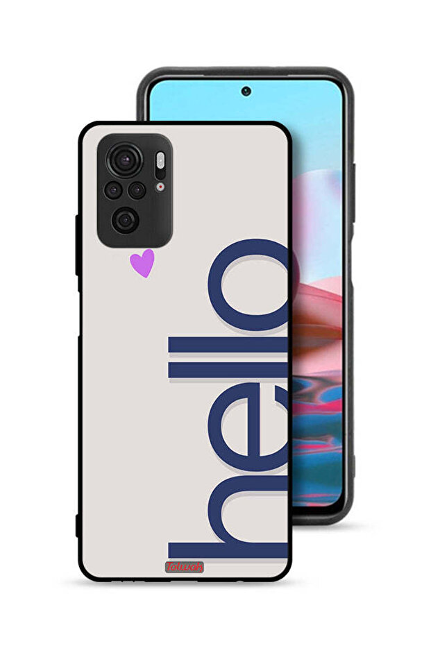 Xiaomi Redmi Note 10S Protective Case Cover Hello