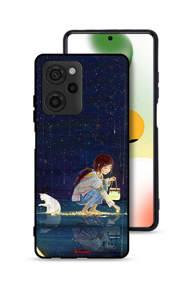 غطاء حماية لهاتف Xiaomi Poco X5 Pro برسومات نجوم فنية