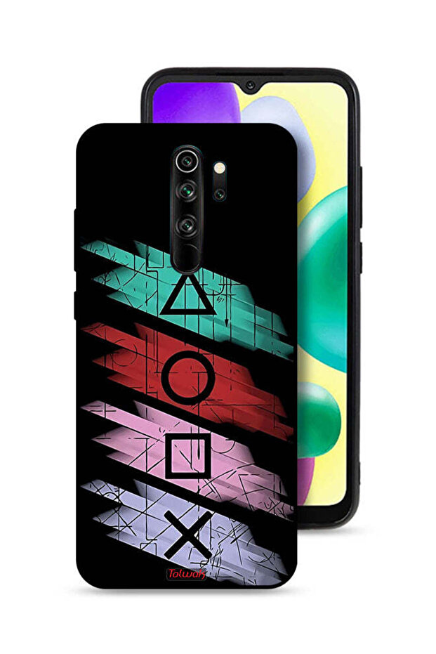 Xiaomi Redmi Note 8 Pro Protective Case Cover Squid Game Icons